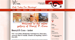 Desktop Screenshot of gallerystpaul.com
