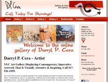 Tablet Screenshot of gallerystpaul.com